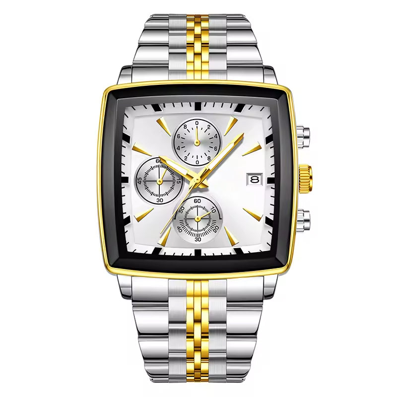 Presidential Diamond Bezel Baguette Onyx Dial