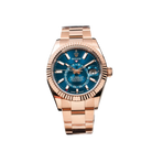 Sky-Dweller 42mm 18k Everose Gold Mens Watch 336935-0005 (Super Clone)