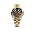 GMT-Master II 40mm Yellow Gold Tiger Iron Dial Jubilee 126718GRNR