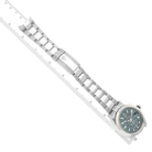 Sky-Dweller 42mm Steel White Gold Green Dial Mens Watch 336934