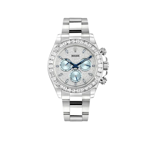 Daytona Diamond Pave Dial Platinum Watch 116576TBR