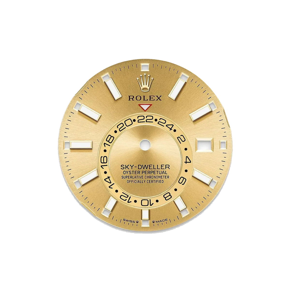 Sky-Dweller 42mm Oyster Yellow Gold 336938 Champagne-colour