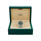 Datejust 41 126334 Stainless Steel Green Motif Dial Jubilee