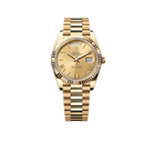 Day-Date 40mm Yellow Gold Champagne Roman Dial m228238-0006