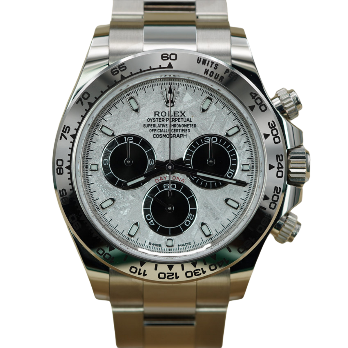 Daytona Cosmograph 40mm White Gold Meteorite Dial 116508-0073