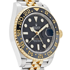 GMT-Master II  40mm Stainless Steel Yellow Gold Black Dial Jubilee 126713GRNR-0001