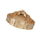 GMT Master II 18k Yellow Gold Diamond Black Sapphire 116758SANR