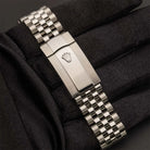 Datejust 126300 Smooth Bezel Watch 41mm Black Diamond Dial