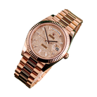 Day-Date 40mm Rose Gold Pavè Diamond Dial m228235-0036