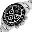Daytona Panda 40mm Chronograph Black Dial Mens Watch 116500