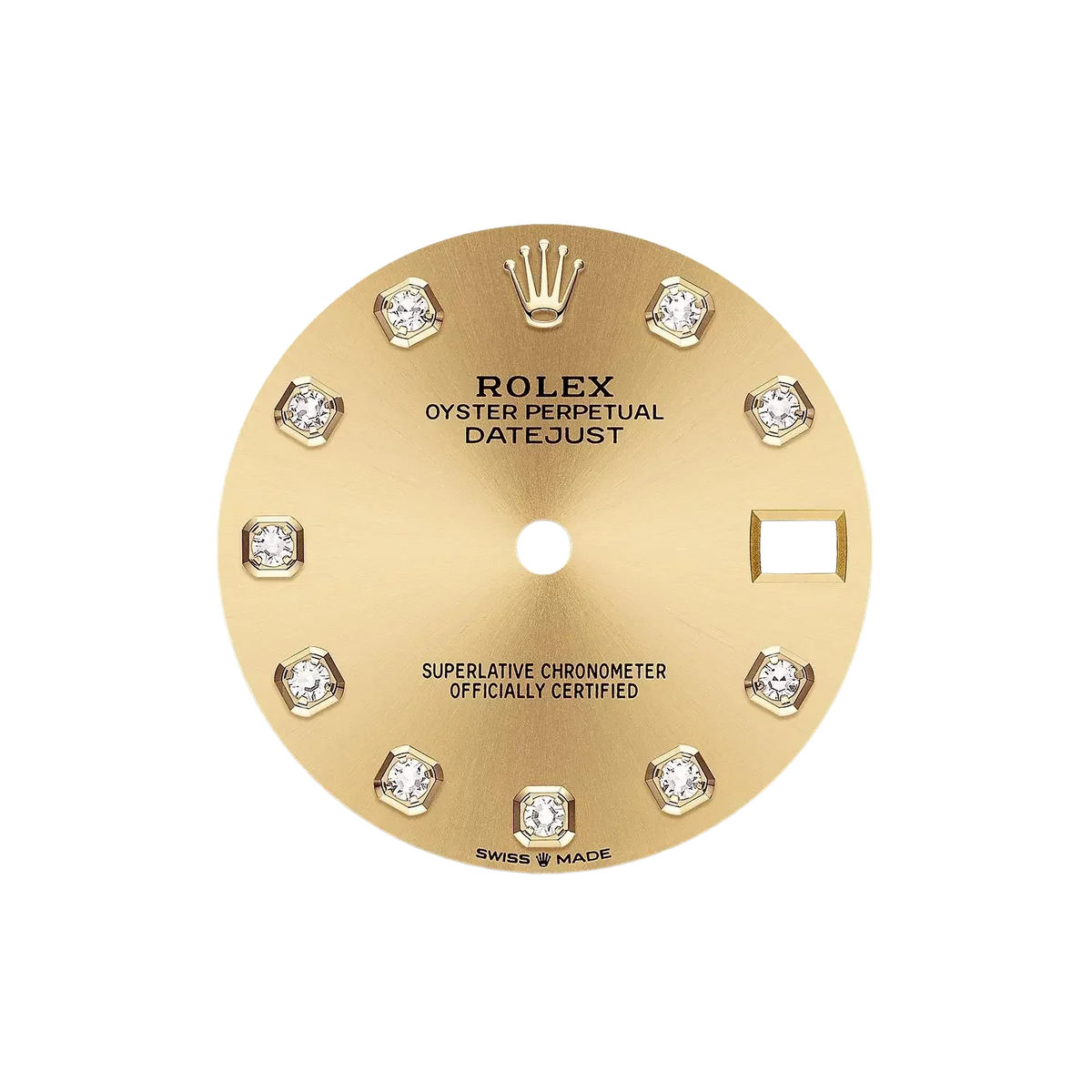 Datejust Oyster 31 mm Yellow Gold and Diamonds 278288RBR-0005