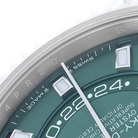 Sky-Dweller 42mm Steel White Gold Green Dial Mens Watch 336934
