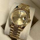 Day-Date 40mm Yellow Gold Champagne Roman Dial m228238-0006