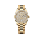 Day-Date 40mm 18K Yellow Gold Champagne Diamonds Dial 228398tbr-0036