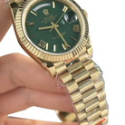 Day-Date 40mm Green Roman Yellow Gold 228238