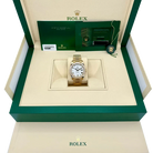 Day-Date 40 228348RBR Yellow Gold Diamond Bezel White Dial