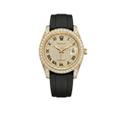 Datejust 40mm Diamond-Paved Dial Yellow Gold Men Watches