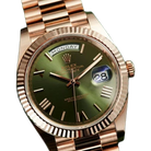 Day-Date Oyster Everose gold 40mm Green Olive 228235