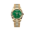 Day-Date 40mm Green Roman Yellow Gold 228238