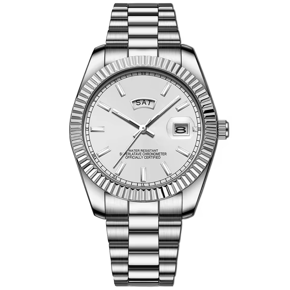 White Mother of Pearl Dial
