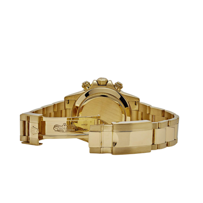 Daytona 116578SACO Yellow Gold Sapphire Bezel Mother Of Pearl Dial