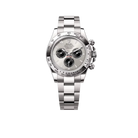 Daytona 40 mm White Gold Silver Dial Mens Watch M126509-0003