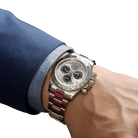 Daytona 40 mm White Gold Silver Dial Mens Watch M126509-0003