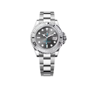 Yacht-Master 40 mm Dark Rhodium Dial, Stainless Steel Oyster Bracelet Mens Watch M126622-0001