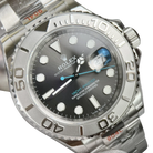 Yacht-Master 40 mm Dark Rhodium Dial, Stainless Steel Oyster Bracelet Mens Watch M126622-0001