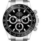 Daytona Panda 40mm Chronograph Black Dial Mens Watch 116500