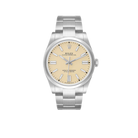 Oyster Perpetual 41mm Steel Beige Dial Mens Watch 134300