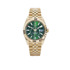 Sky-Dweller 42mm Yellow Gold Bright Green Dial Jubilee 336938 (2025)