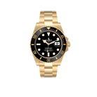 Submariner 41mm Yellow Gold Black Dial Bezel Mens Watch 126618