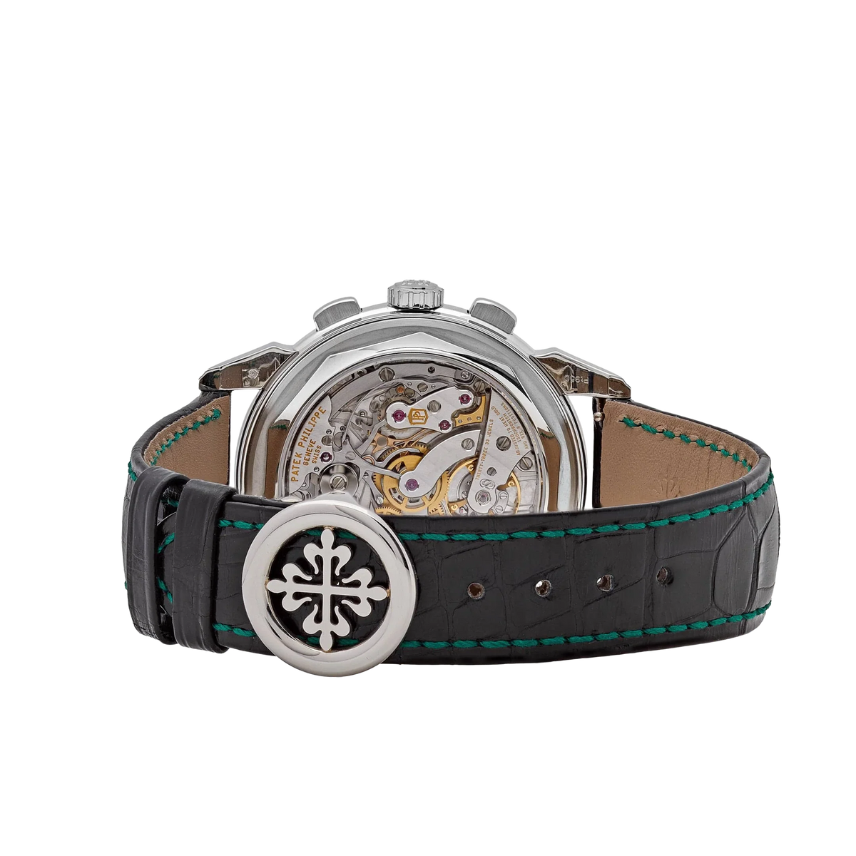 Grand Complications 41mm 5270P-014 Perpetual Calendar Chronograph Platinum Green Dial