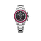 Daytona 126599TRU White Gold Diamond Black Dial Ruby Bezel