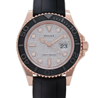 Yacht-Master 40mm 126655 Rose Gold Pavé Diamond Dial