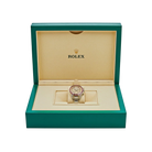 Daytona 126598TRU Yellow Gold Ruby Bezel Diamond Pave Dial