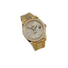Day-Date 40 228348RBR Yellow Gold Diamond Dial Diamond Bezel