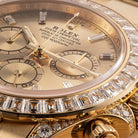 Daytona 18K Yellow Gold Gold Sundust Dial Diamond Bezel Oyster Bracelet 40 mm 126598TBR