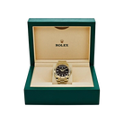 President Day-Date 40mm Black Dial Yellow Gold Diamond Mens Watch 228238