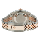 Datejust 41MM 126331 Chocolate Diamond Dial Fluted Bezel Two Tone Rose Gold Jubilee Bracelet
