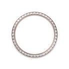 Land-Dweller Oyster 40mm Everosegold & Diamonds Intense White Honeycomb Motif Dial  127385TBR-0003