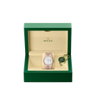 Land-Dweller Oyster 40mm Everosegold & Diamonds Intense White Honeycomb Motif Dial  127385TBR-0003
