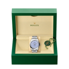 Oyster Perpetual 41mm Stainless Steel Lavender Dial Men Watch 134300-0012 New 2025