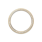 Day-Date 40 228348RBR Yellow Gold Diamond Bezel Champagne Roman Dial