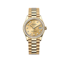 Datejust Oyster 31 mm Yellow Gold and Diamonds 278288RBR-0005