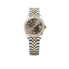 Lady-Datejust 31 mm, Oystersteel, yellow gold and diamonds M278383RBR-0018