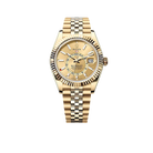 Sky-Dweller 42mm Oyster Yellow Gold 336938 Champagne-colour