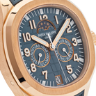 Aquanaut Luce 40mm 5261R-001 Annual Calendar Moon Phases Rose Gold Blue-Gray Dial