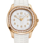 Aquanaut Luce 39mm 5268/200R-001 Rose Gold White Dial Diamond Bezel